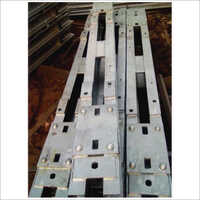 Fabricated Railway Sleeper With Fittings - Color: Silver
