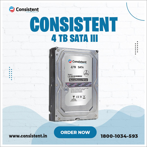  Buy Consistent 4TB Desktop Hard Disk with 2 Years