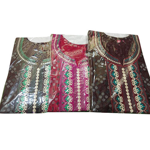 Multicolor Alpine Embroidery Design Nighty