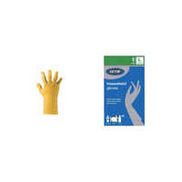 Victor Household Flock Lined Rubber Hand Gloves