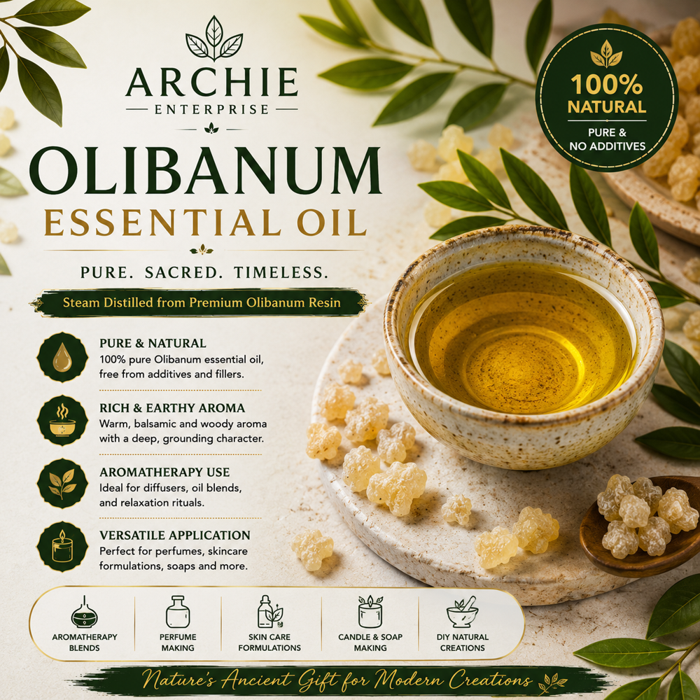 Olibanum Essential Oil - Additives: None