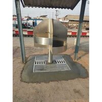 Railway Drinking Water Booth Steel - Color: Sliver