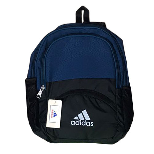 Blue-black Adidas Backpack Bags