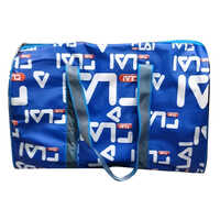 Polyester Fancy Luggage Bag - Extra-thick Abs Material, Multiple Sizes, Elegant Blue Design | Padded Handle, Metal Trolley, Interior Organizer With 3 Pockets