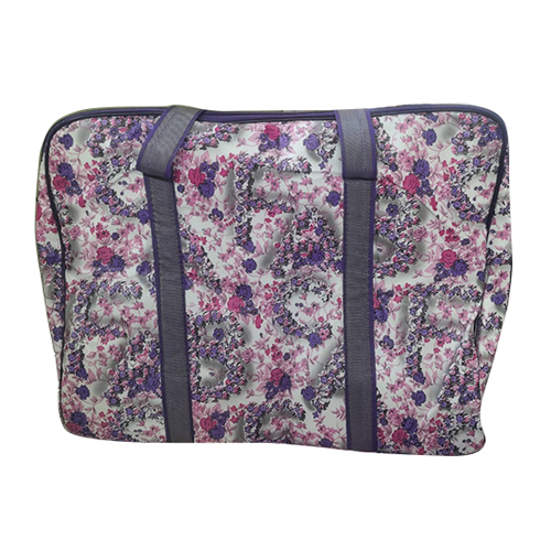 Modern Luggage Bag - Nylon Synthetic, Cabin Size For Air Travel, Multicolor Design, Adjustable Shoulder Length Handle, Zip Closure With Custom Branding