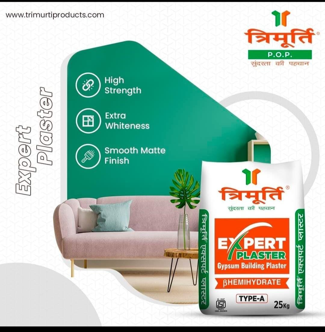 Trimurti 25 Kg Expert Gypsum Plaster