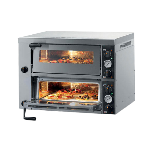 Catering Pizza Oven - Stainless Steel, Silver Finish | 1-Year Warranty for Reliable Performance