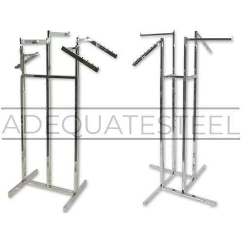 Silver Straight Textile Hanger