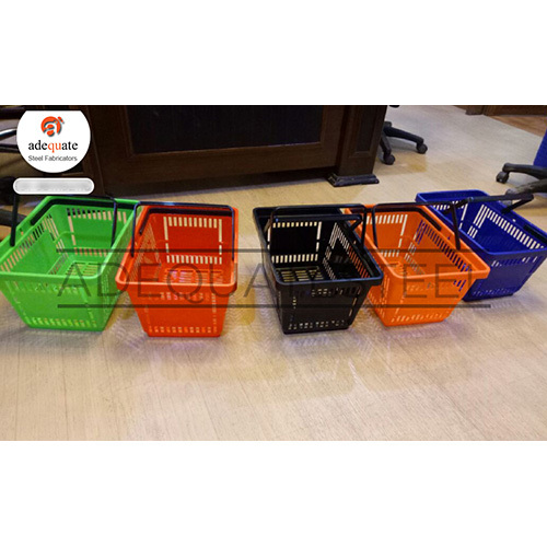 Supermarket Plastic Basket