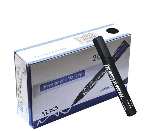 BLACK MARKERS (PACK OF 12