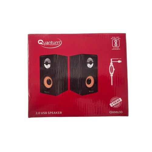 Black Quantum Qhm630 Usb Speaker