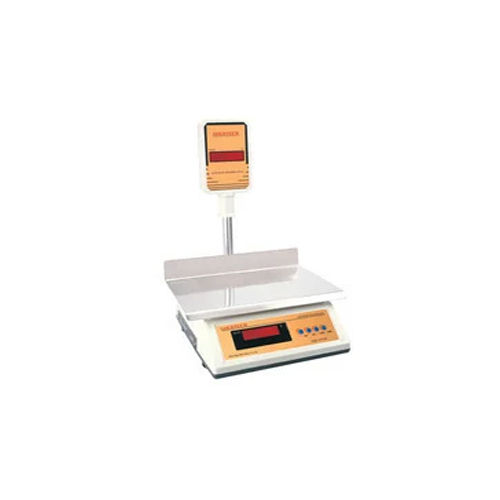 White Electronic Weighing Machine