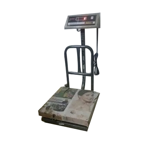 Silver Industrial Platform Scale