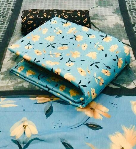 Dhara Sky-Blue Pashmina Dress Material