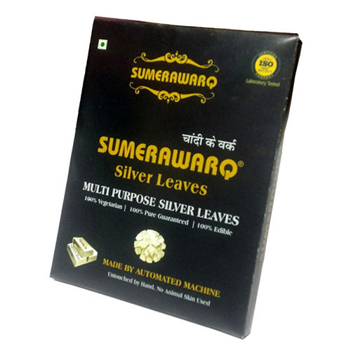 Kaju Katli Silver Varakh