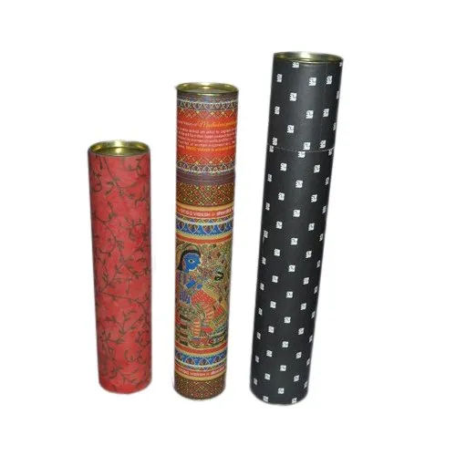 Painting Packaging Paper Tube Box