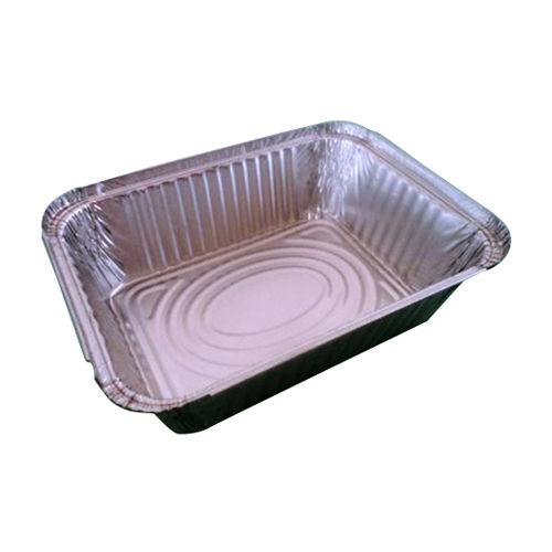 1 LB Oblong Oblong Aluminium Food Box