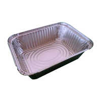 1 Lb Oblong Oblong Aluminium Food Box - Material: Laminated Material