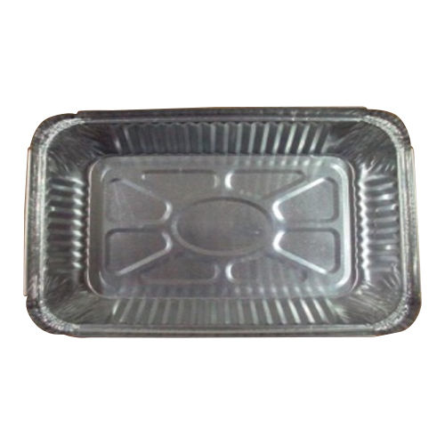 1-4 LB Oblong Aluminium Food Box