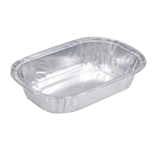 100ml Rectangular Aluminium Food Box