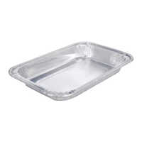 400ml Rectangular Food Box - Color: Silver