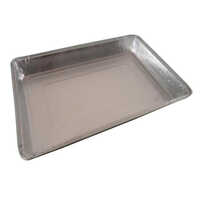 1250ml Rectangular Food Box - Color: Silver