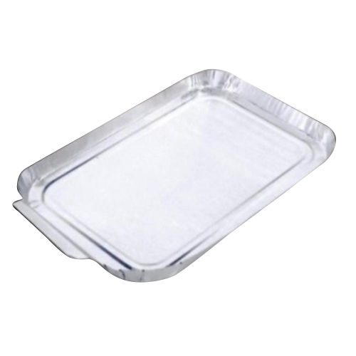 Silver Hood Rectangular Aluminium Containers Lid