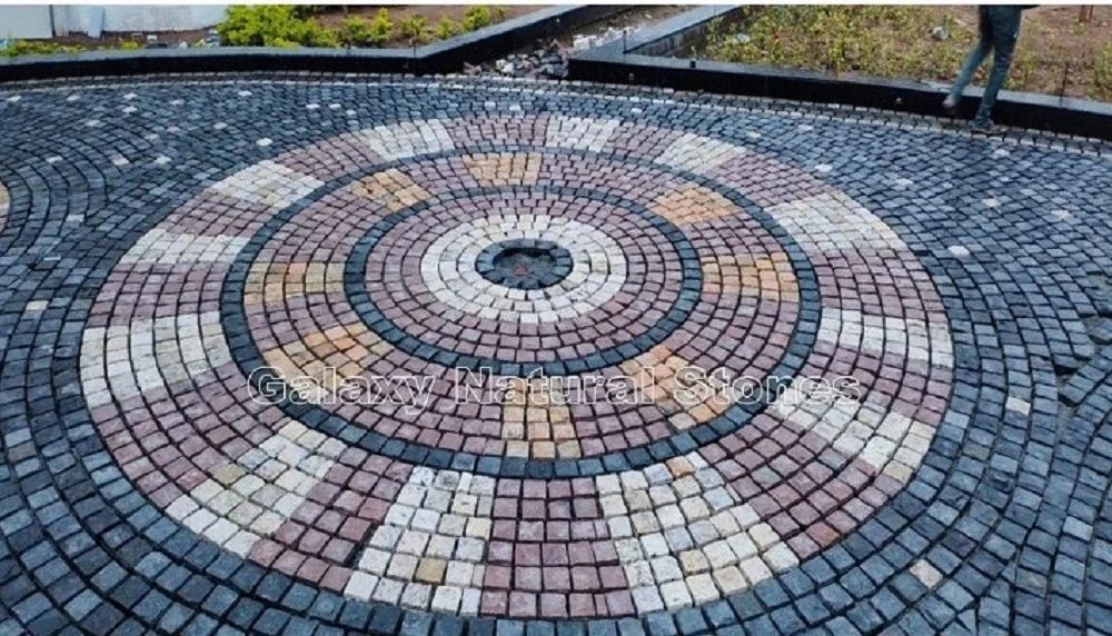 Dual Colours Natural Cobblestone - Shape: As For Costmer