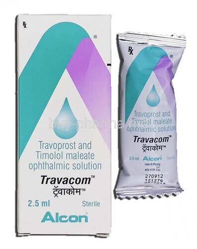 General Medicines Travoprost And Timolol Eye Drops