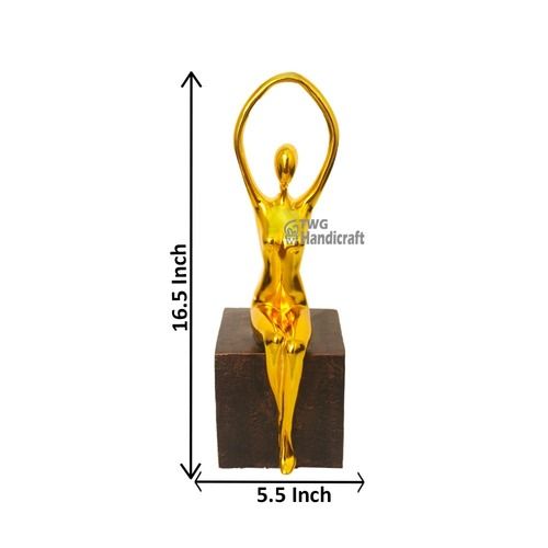 Gold Plated Yoga Idols/Statue