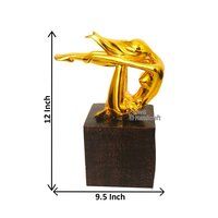 Gold Plated Yoga Idols/Statue