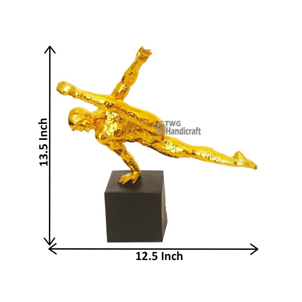 Gold Plated Yoga Idols/Statue