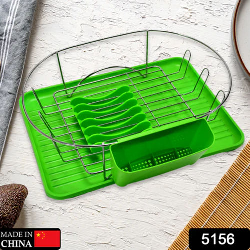 Dish Drainer Rack For Kitchen Use(5156) Application: Removable Bottom Tray: Includes A Plastic Tray To Catch The Excess Water