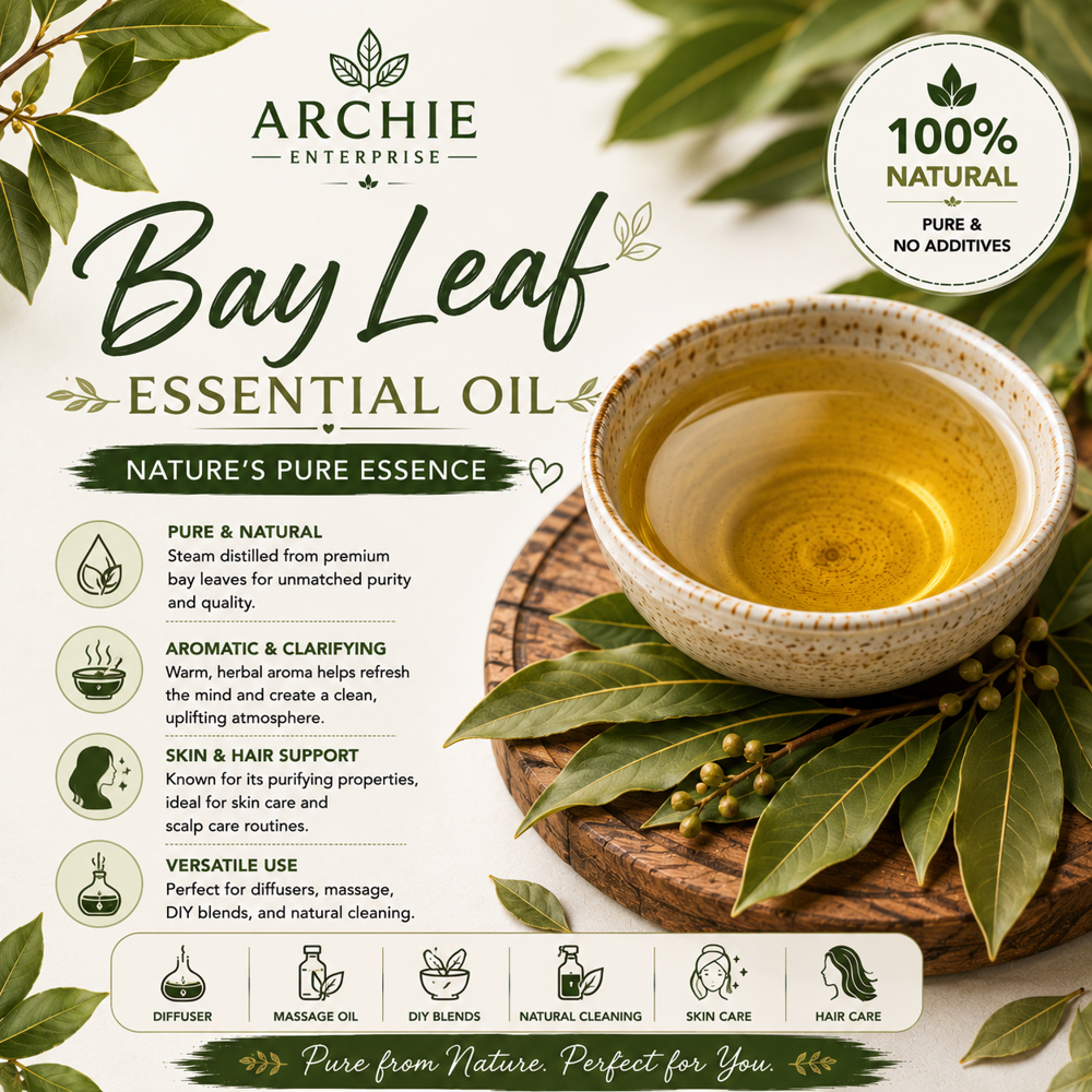 Bay Leaf Essential Oil - Additives: No Additives