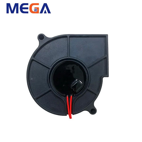 Black 7530 High Air Volume And Low Noise Blower Fan