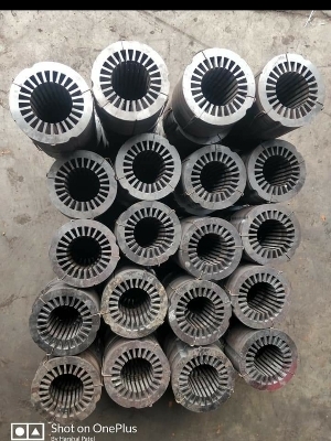 Submersible Pump Stamping - Mild Steel Different Sizes Available Black Color Thickness 65mm-75mm Flat Surface Customized Shape Grade A One