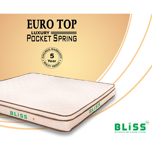 Euro Top Luxury Pocket Spring Bed Mattress