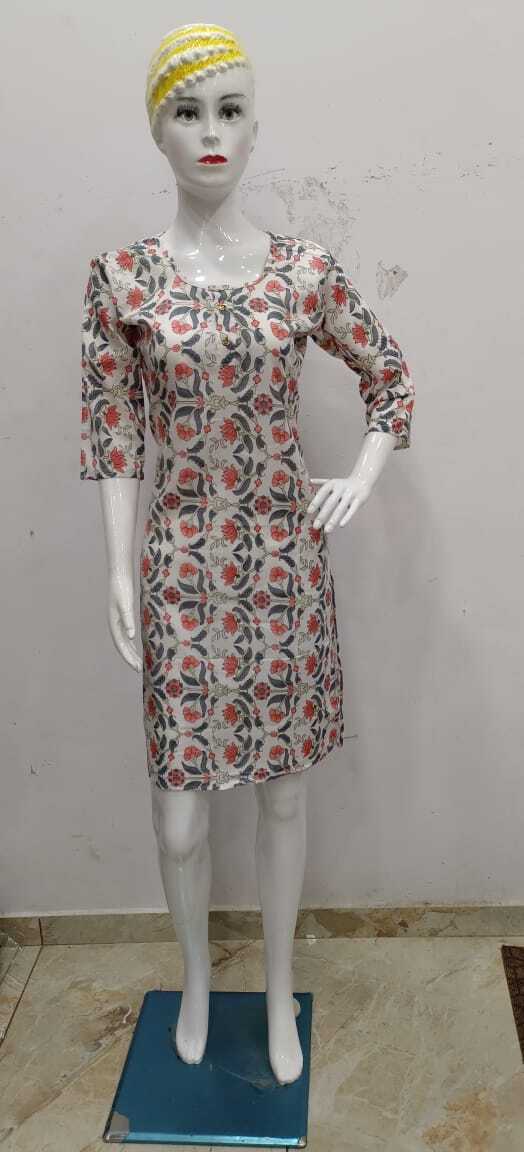 POLY COTTON KURTI