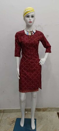 POLY COTTON KURTI