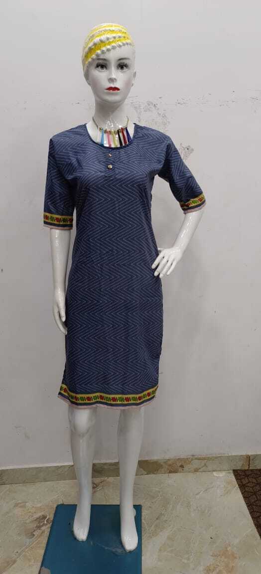 POLY COTTON KURTI