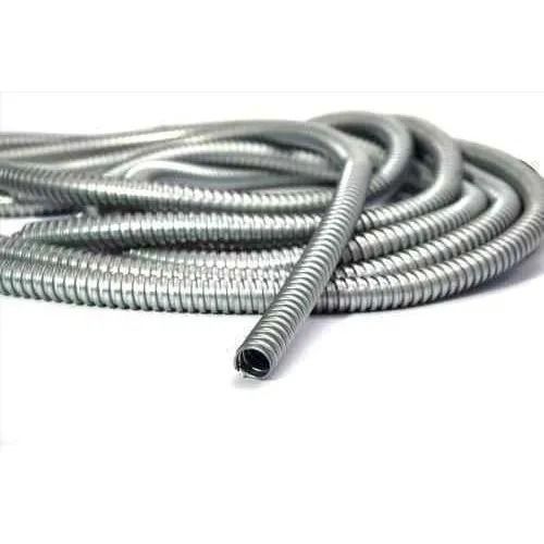 Silver Stainless Steel Flexible Conduit Pipe