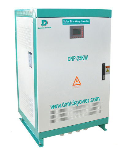 White And Green 25kw Low Frequency Off Grid Pure Sine Wave Inverter