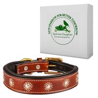 SPARROW DAUGHTER LUXURY DOG COLLAR WITH SOFT PADDED AND DESIGN