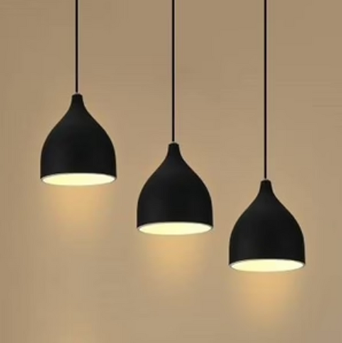 Metal Hanging Light Pendant Round Shape High Quality Export Worthy Packing