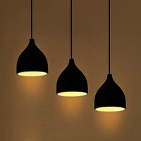 Metal Hanging Light Pendant Round Shape High Quality Export Worthy Packing