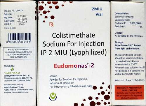 Eudomonas 2Miu Inj Injection