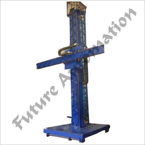 Blue Column And  Boom Manipulator