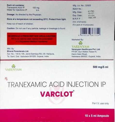 Varclot Inj Injection