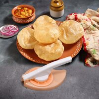 PURI CHAPATI PRESS MACHINE PLASTIC FOR KITCHEN USE (5215)