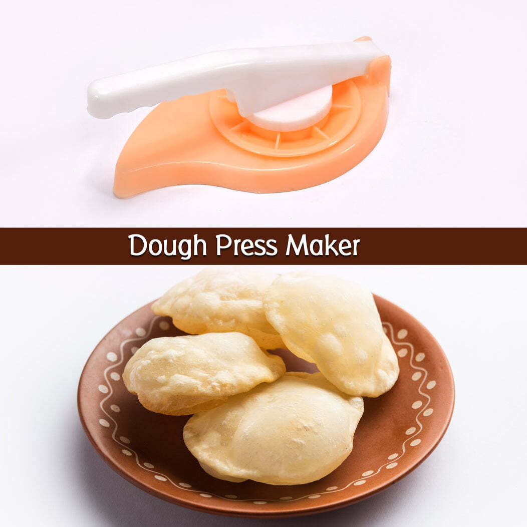 PURI CHAPATI PRESS MACHINE PLASTIC FOR KITCHEN USE (5215)